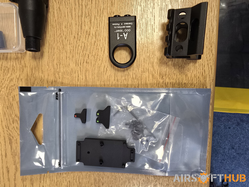 Apfg mpx parts and other parts - Used airsoft equipment