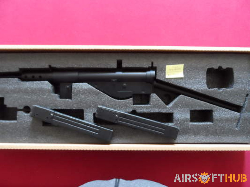 STEN (AGM) - new, boxed+2 Mags - Used airsoft equipment