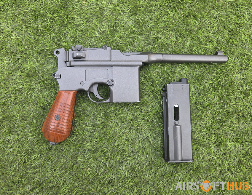 KWC Mauser C96 Broomhandle - Used airsoft equipment