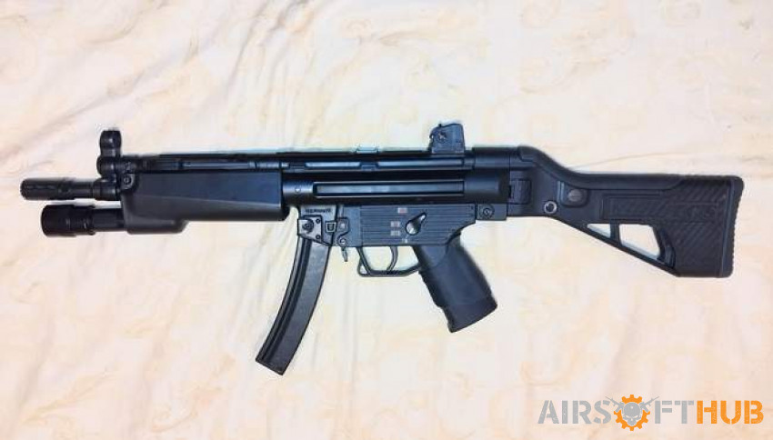 Mp5 steel body, 3 burst mosfet - Used airsoft equipment