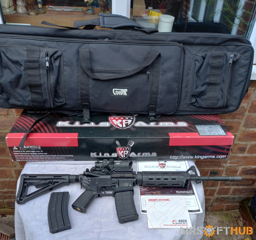 KING ARMS M&P 15 MOE. - Used airsoft equipment