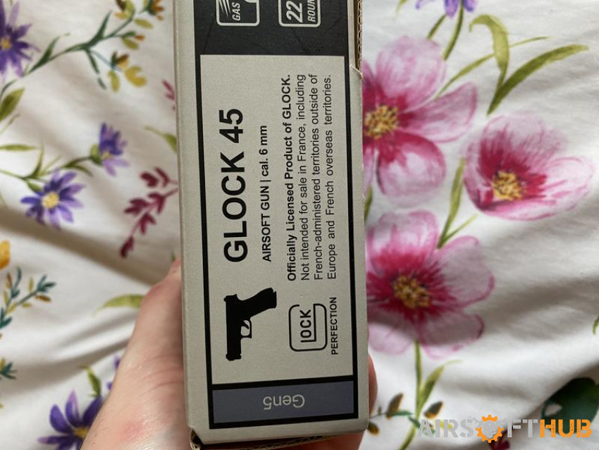 Officially licensed Glock 45 - Used airsoft equipment