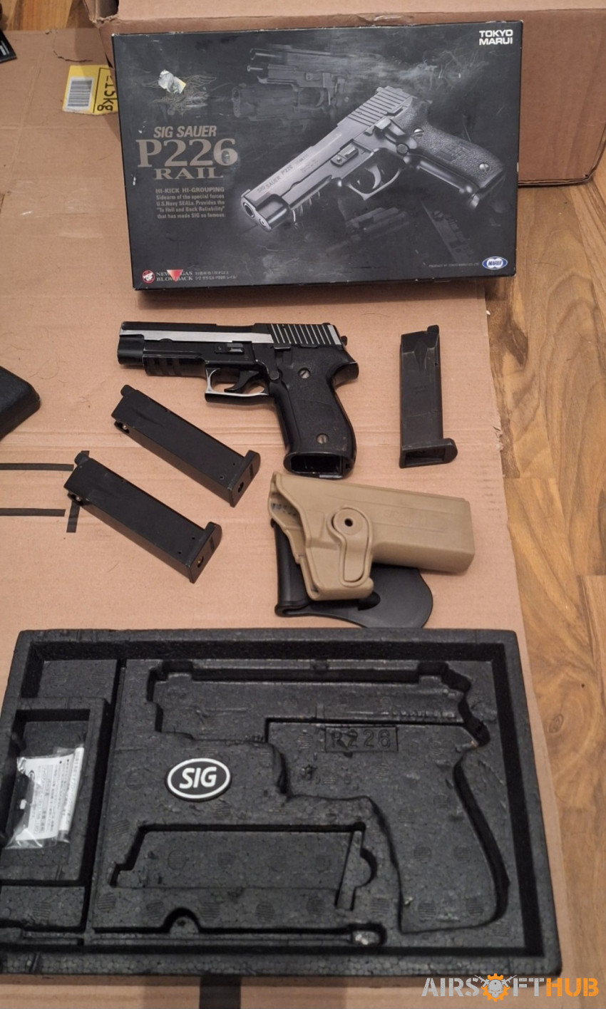 KJ Works p226 - Used airsoft equipment