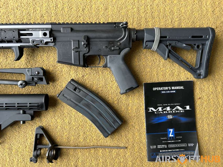 Tokyo Marui m4a1 mws gbbr - Used airsoft equipment