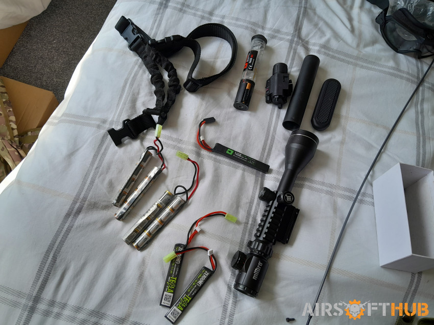 Job lot - Used airsoft equipment