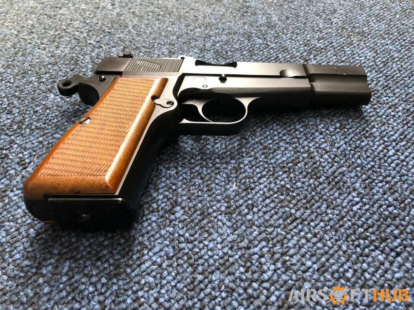 We Hi-Power Browning - Used airsoft equipment