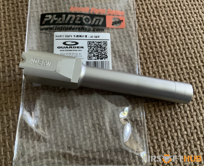 Stainless Steel outer barrel - Used airsoft equipment