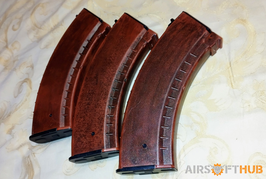 Ak74/47 midcaps mags - Used airsoft equipment