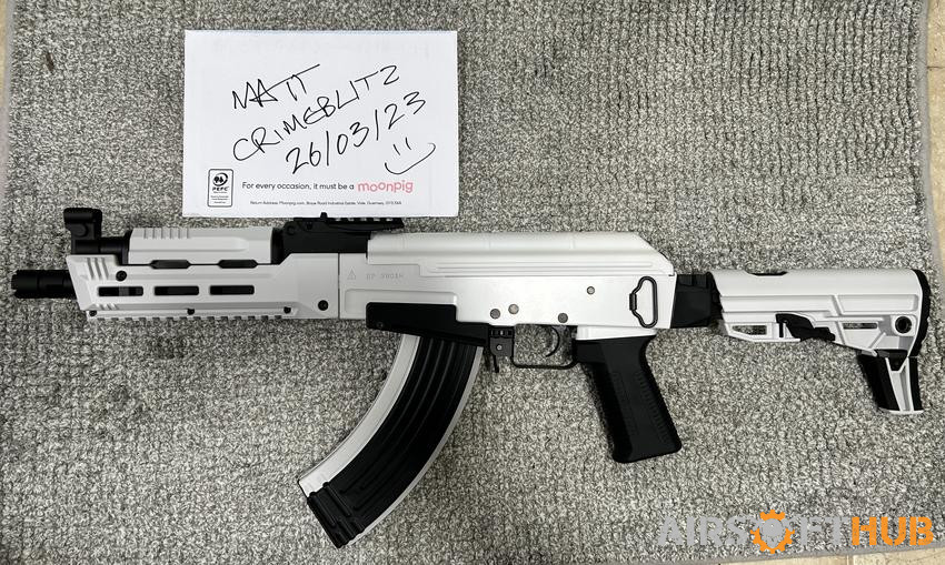 TM ngrs AK storm as new - Used airsoft equipment