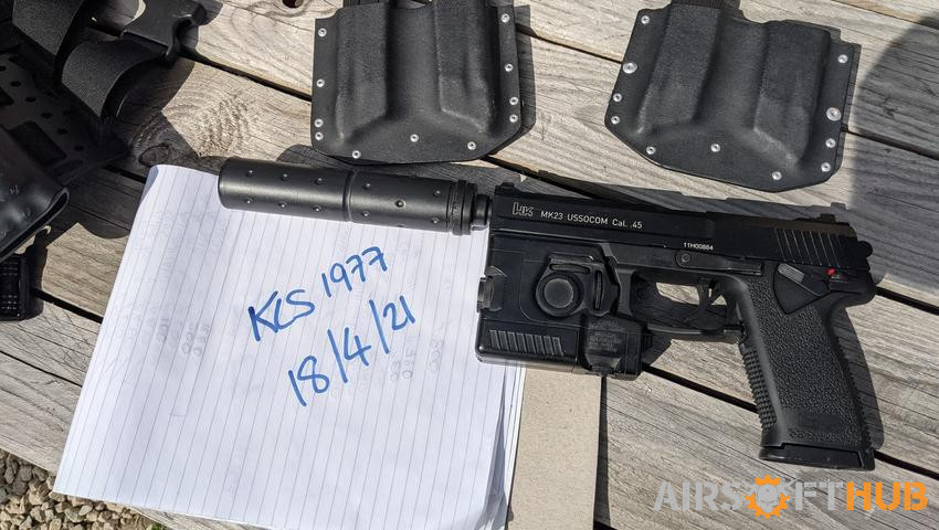 Kwa mk23 gbb package - Used airsoft equipment