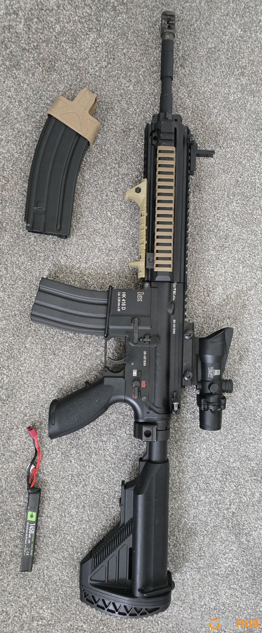 Tokyo marui 416D recoil - Used airsoft equipment