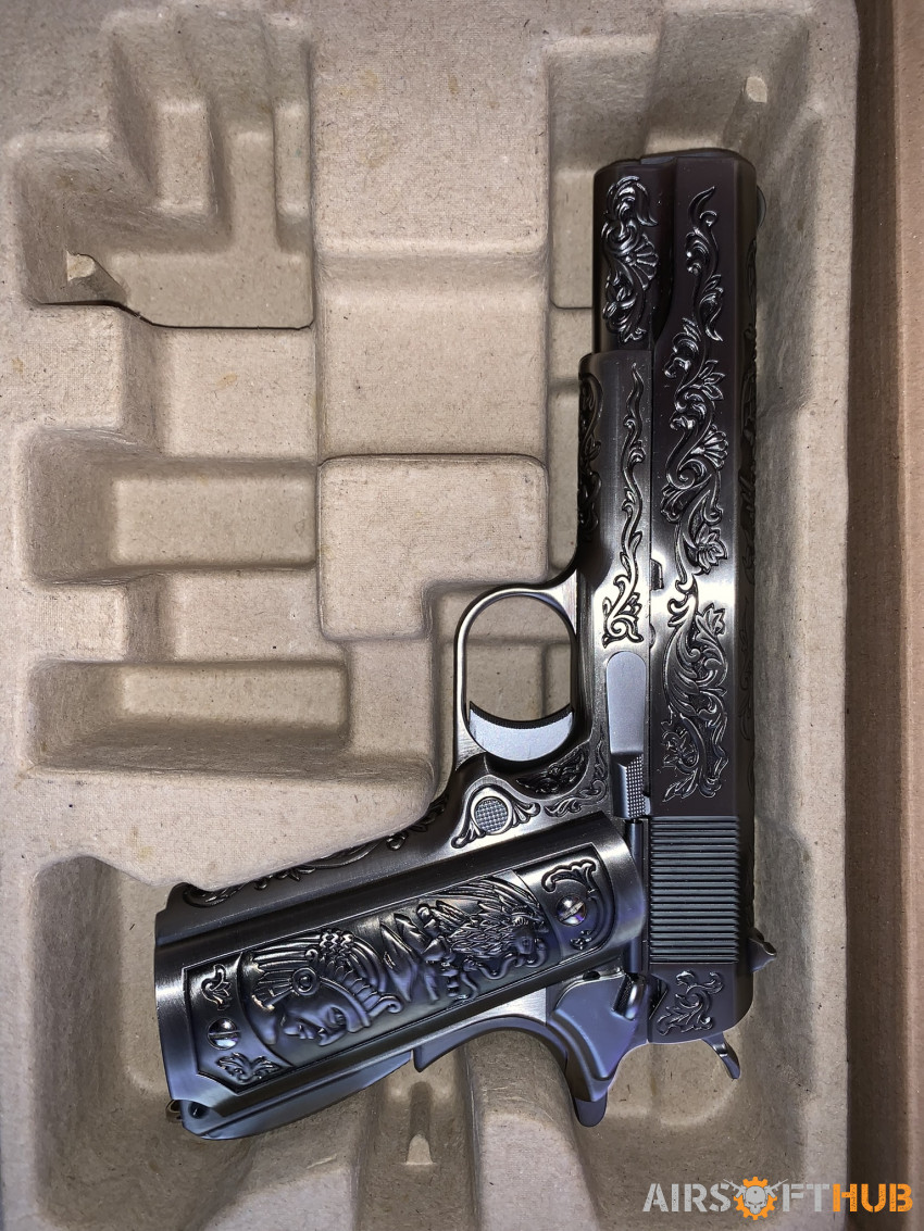 WE 1911 Engraved - Used airsoft equipment