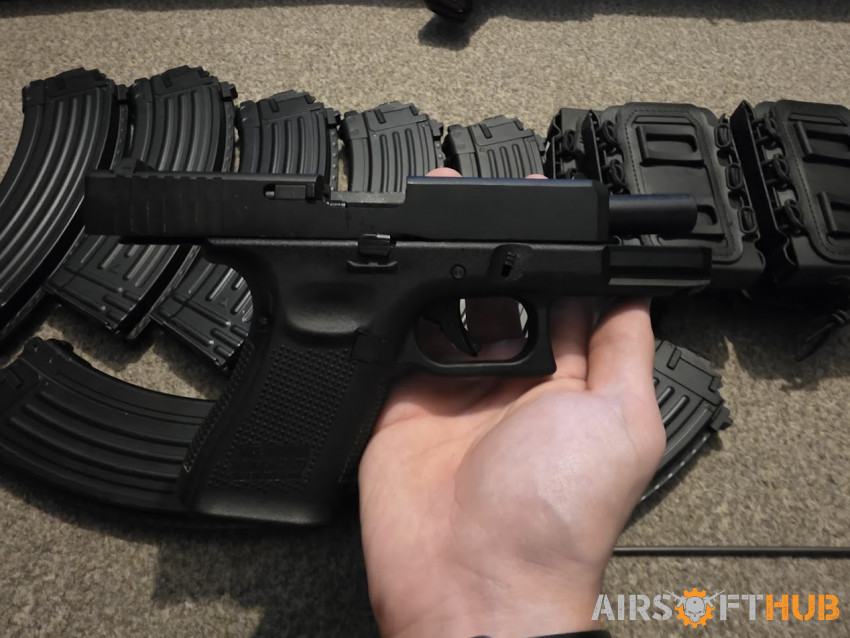 Tokyo Marui GBBR AKM + JOBLOT - Used airsoft equipment