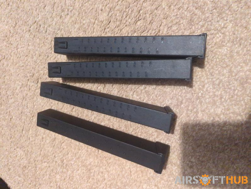 Classic Army 120rnd mags arp9 - Used airsoft equipment