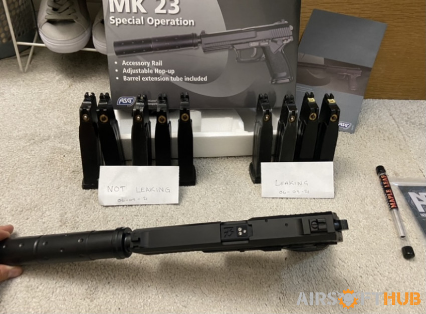 UPGRADED MK23  trade / sale - Used airsoft equipment