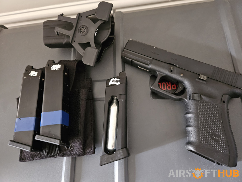 WE G17 Gen 4 upgraded - Used airsoft equipment