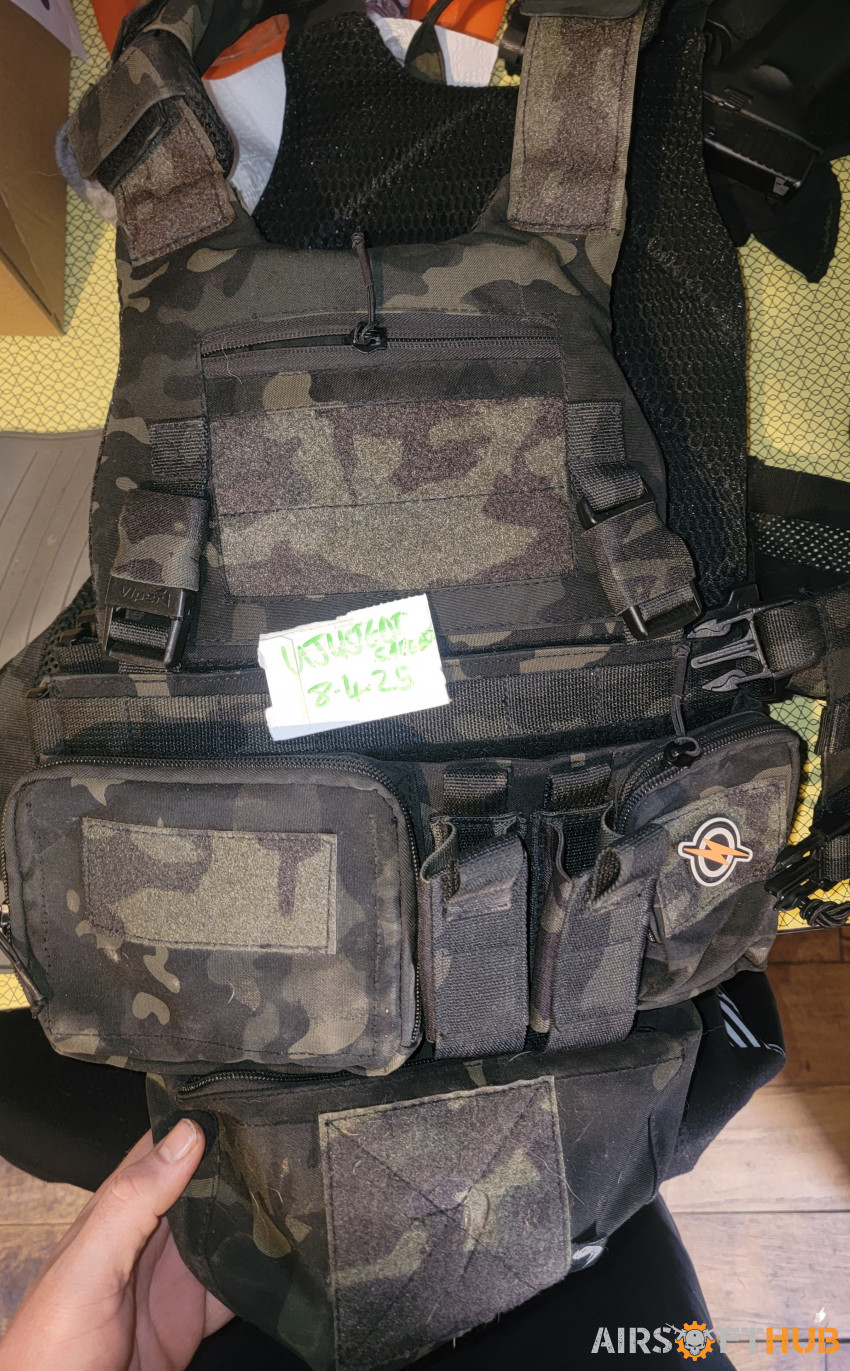 Viper buckle up plate carrier - Used airsoft equipment