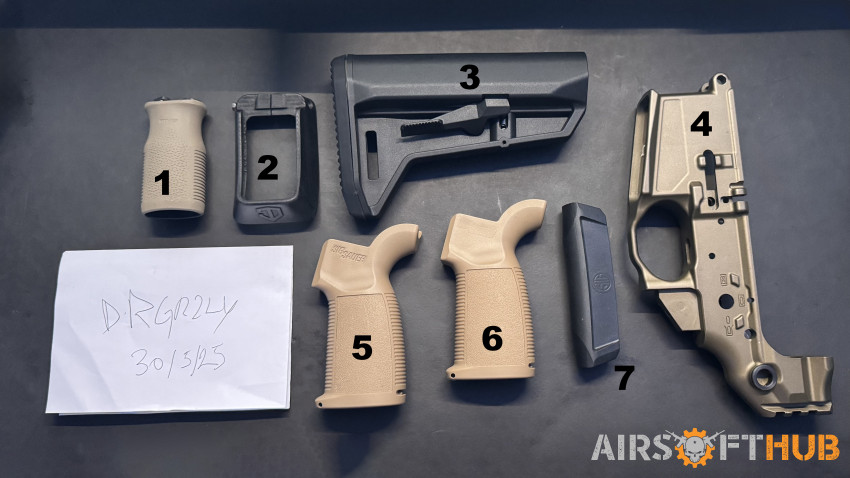 aeg and gbb accessories - Used airsoft equipment