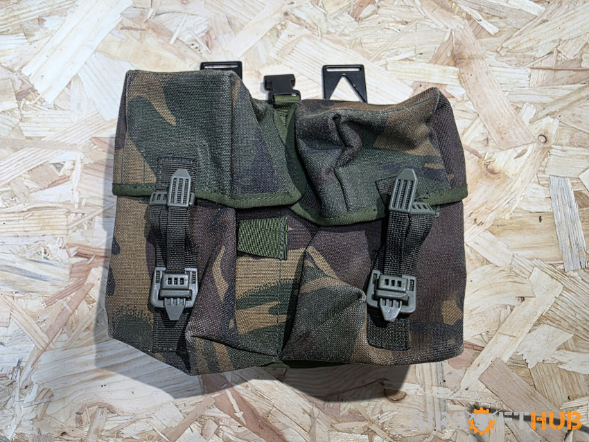 DPM Double Pouch Genuine Issue - Used airsoft equipment