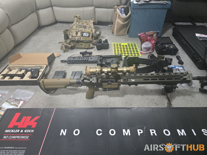 Full bundle - Used airsoft equipment
