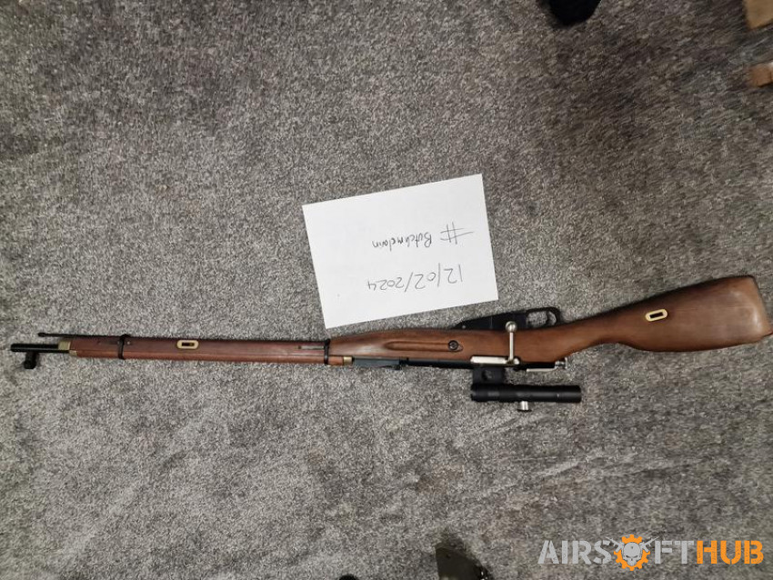 PPS Mosin Nagant with PU Scope - Used airsoft equipment