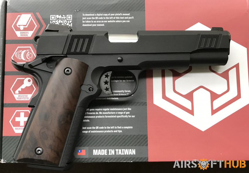 Armour Works Custom 1911 - Used airsoft equipment