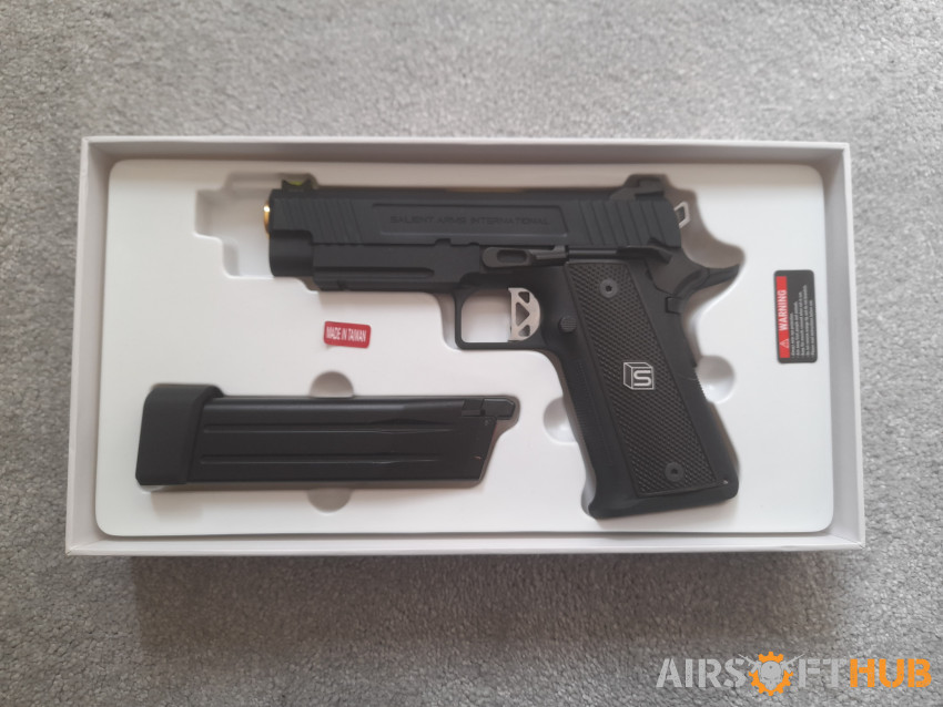 EMG SALIENT ARMS 2011 DS GBB P - Used airsoft equipment