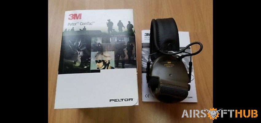 3M ComTac Peltor - Used airsoft equipment