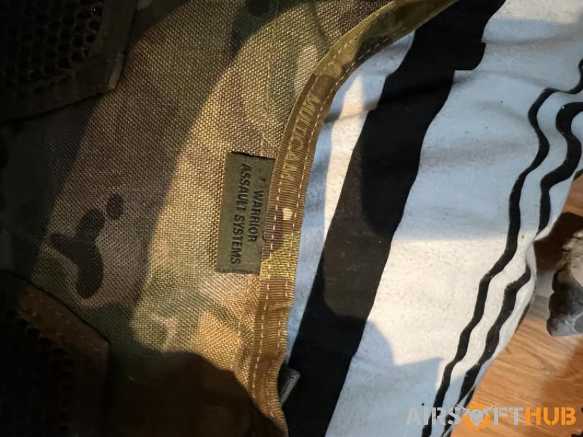 Warrior Systems plate carrier - Used airsoft equipment