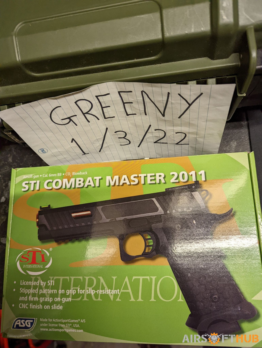 ASG STI Combat Master - Used airsoft equipment