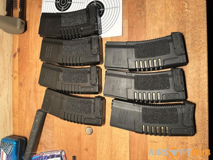 Ameba PMG mags - Used airsoft equipment