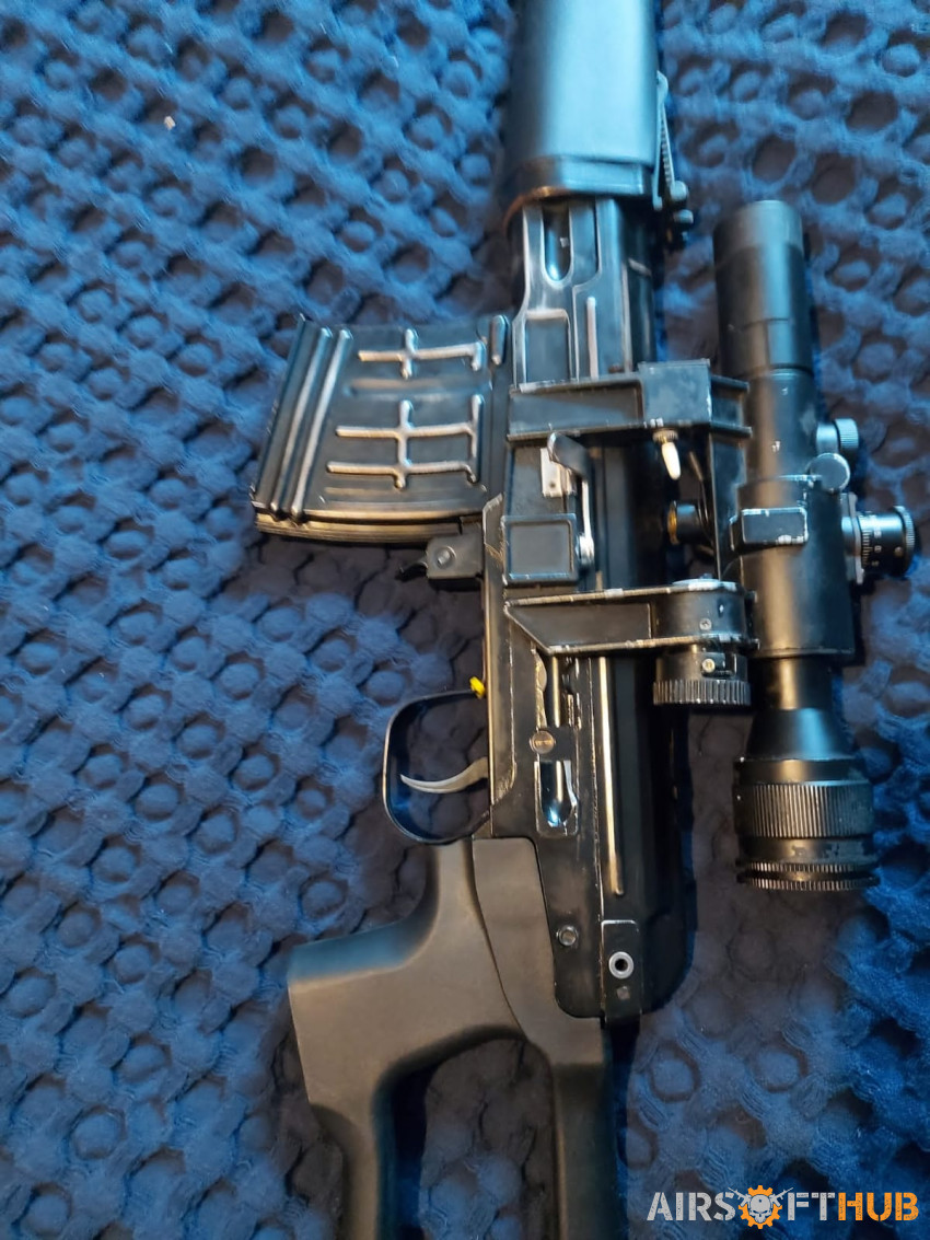 We SVD GBB - Used airsoft equipment