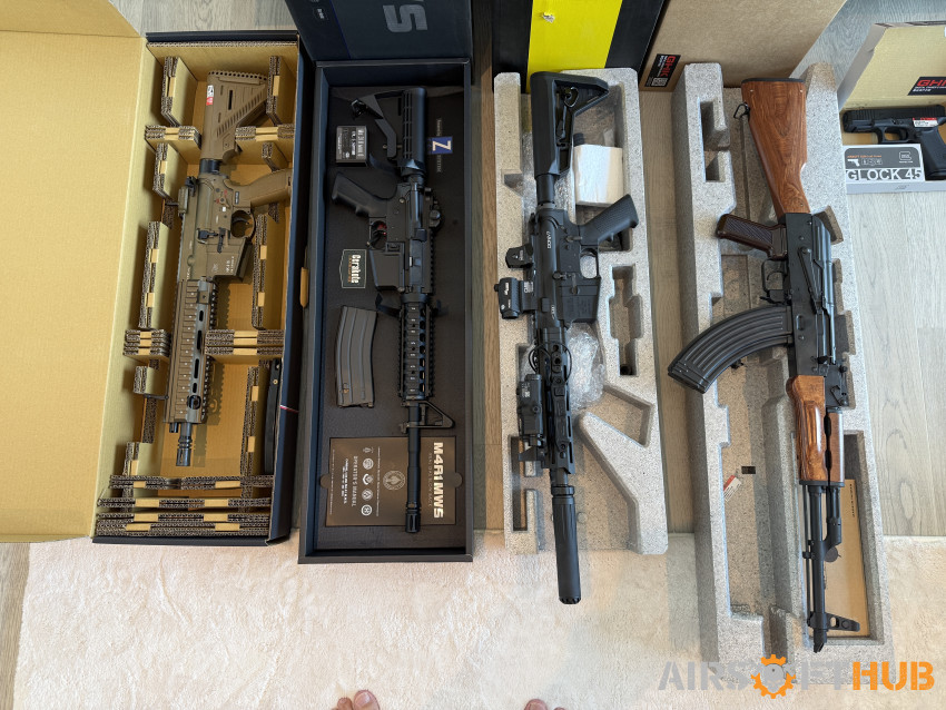 Tokyo Marui M4A1 MWS Z Sistem - Used airsoft equipment