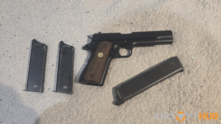 Tokyo Marui 1911 with 3 mags - Used airsoft equipment