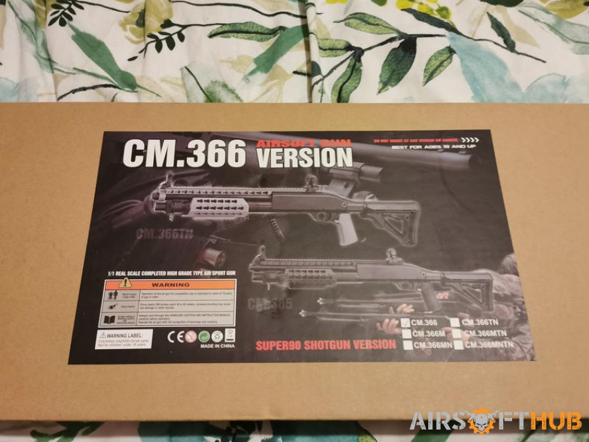 CYMA CM.366 Tactical Shotgun - Used airsoft equipment