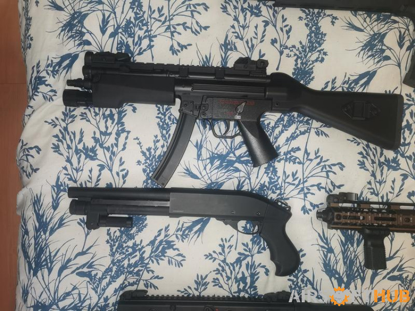Upgraded CYMA mp5a4 - Used airsoft equipment
