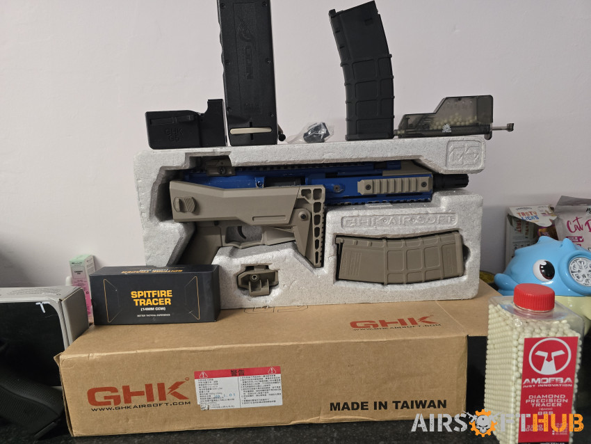 Ghk g5 and glock 17 - Used airsoft equipment