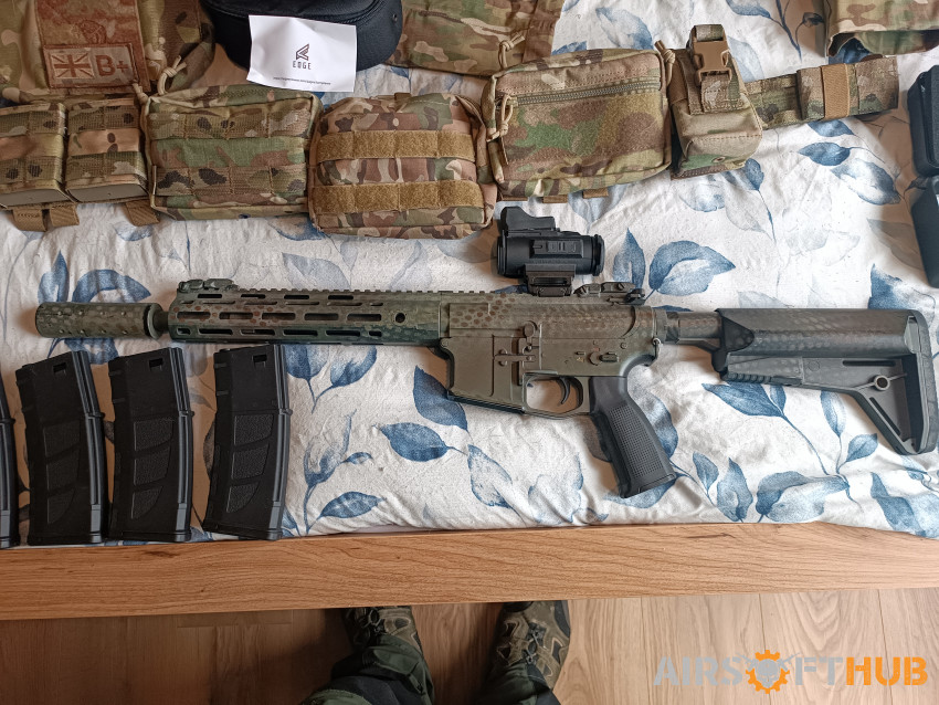 M4 and Gear - Used airsoft equipment