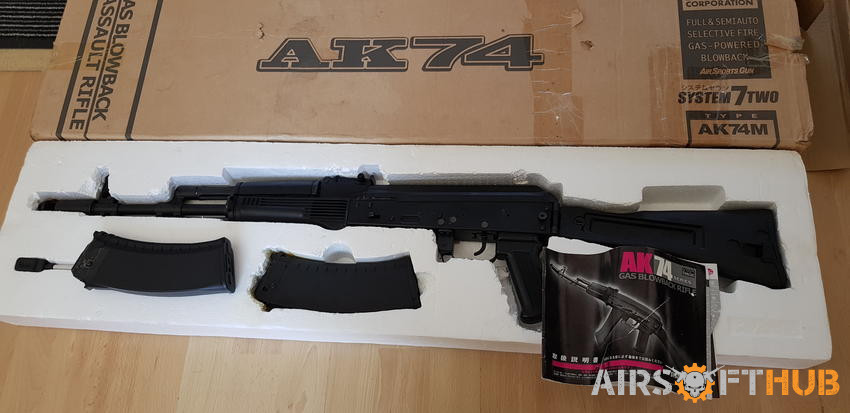 KSC AK74M GBB + Extras - Airsoft Hub Buy & Sell Used Airsoft