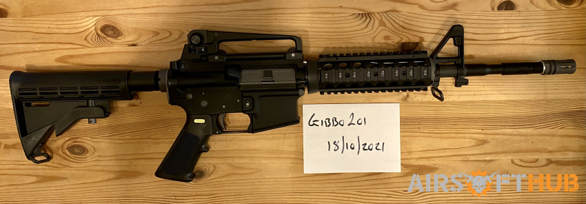 WE M4 GBBR - Used airsoft equipment