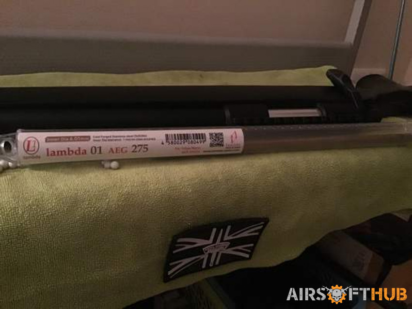 Lambda 6.01x270mm NEW Barrel - Used airsoft equipment