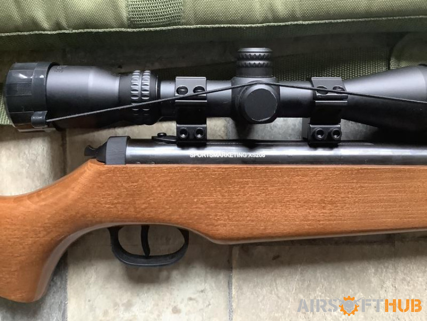 1.77 SMK XS208 Air Rifle - Used airsoft equipment