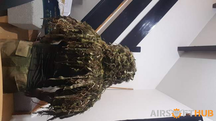 Ataka viper ghillie hood - Used airsoft equipment