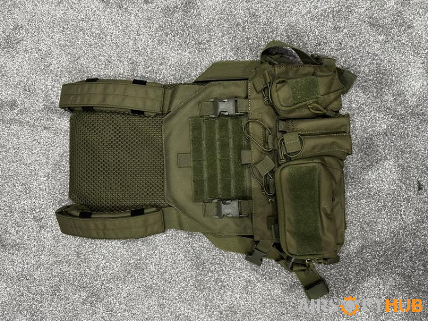 Green plate carrier - Used airsoft equipment