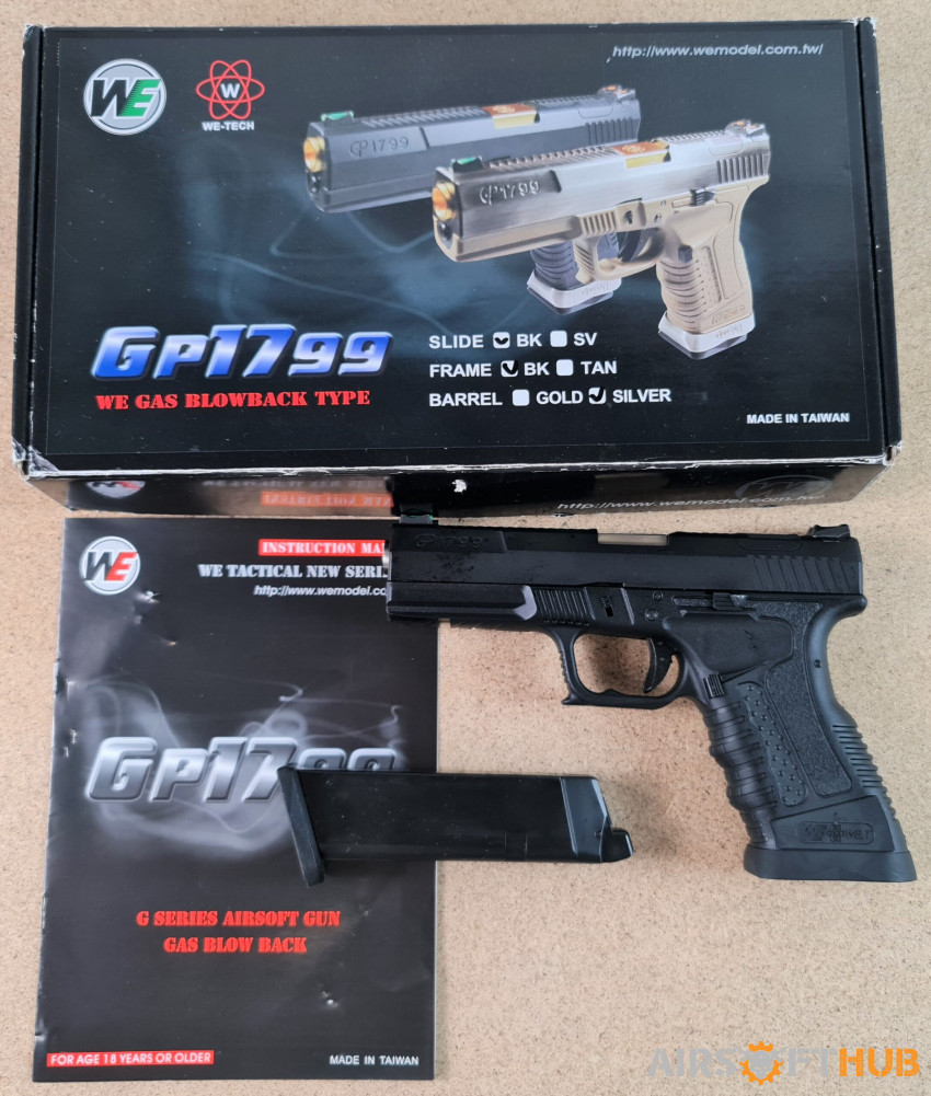 WE Gp1799 GBB - Used airsoft equipment