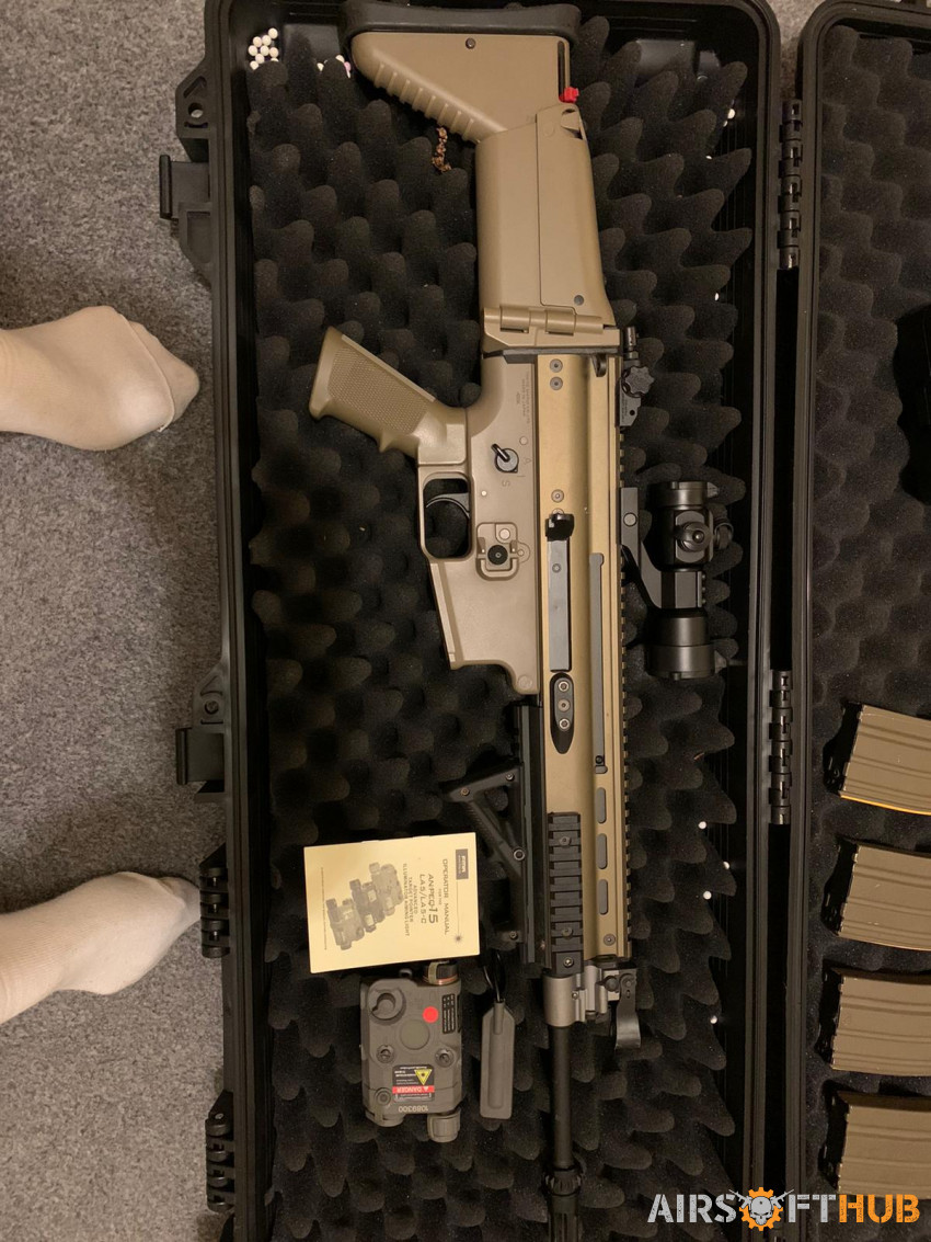Upgraded Tokyo Marui scar L - Used airsoft equipment