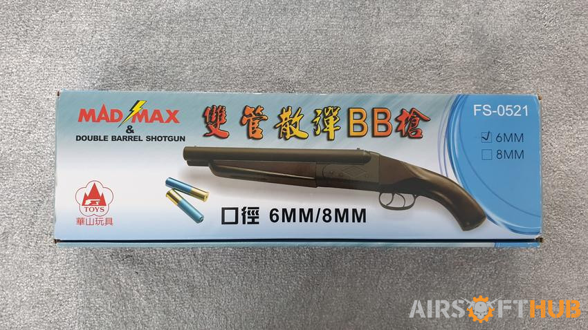 HWASAN "MAD MAX" D/B SHOTGUN - Used airsoft equipment