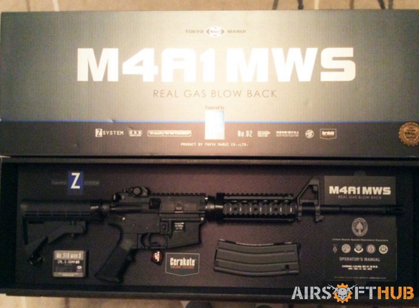 TM MWS Carbine - Used airsoft equipment