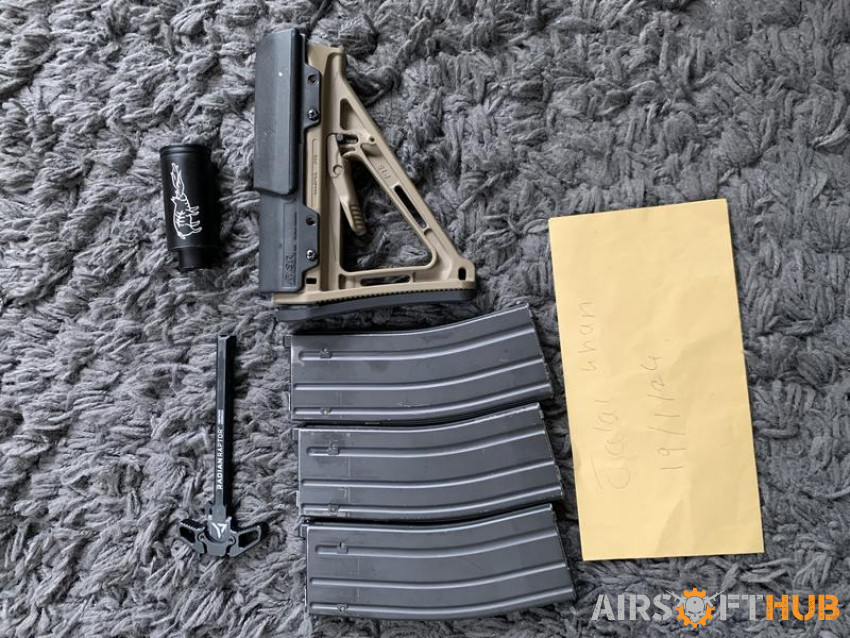 Parts and accessories - Used airsoft equipment