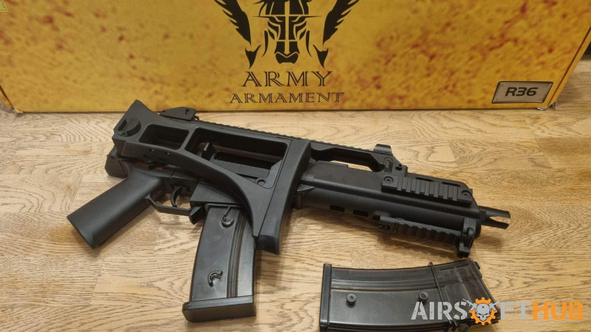 Army armament g36 gas blowback - Used airsoft equipment